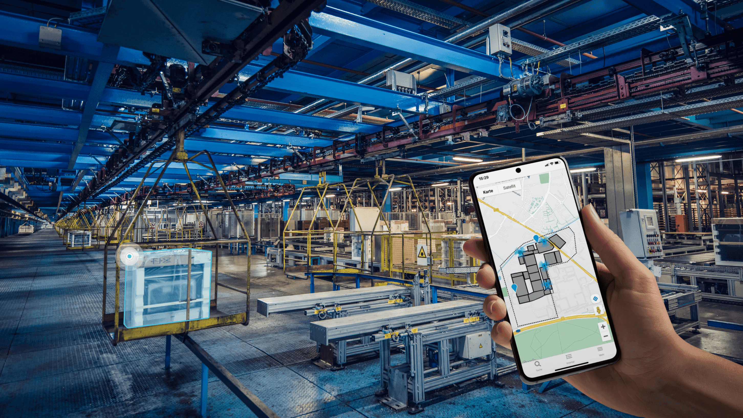 Wie produzierende Unternehmen mit Echtzeit-Lokalisierung den Materialfluss optimieren